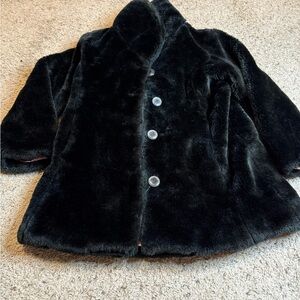 Cherokee Black Pea Coat Classic Silhouette